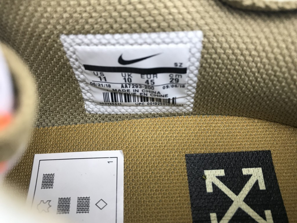 UA THE 10 OFF WHITE NIKE AIR MAX 90 DESERT ORE