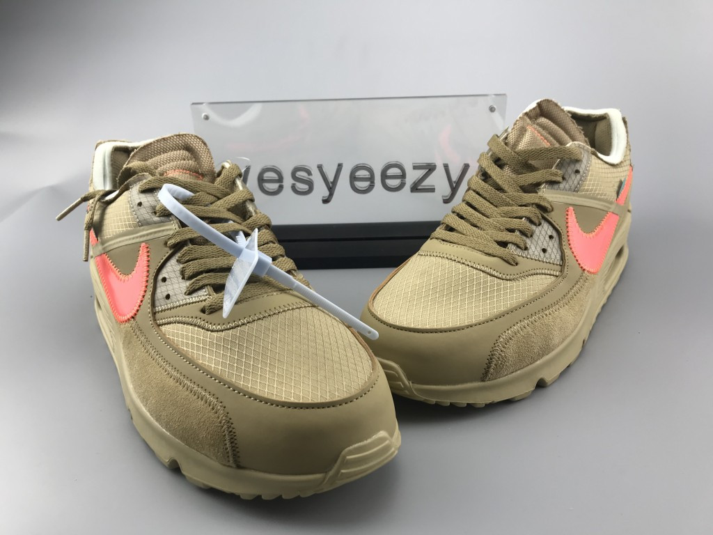 UA THE 10 OFF WHITE NIKE AIR MAX 90 DESERT ORE