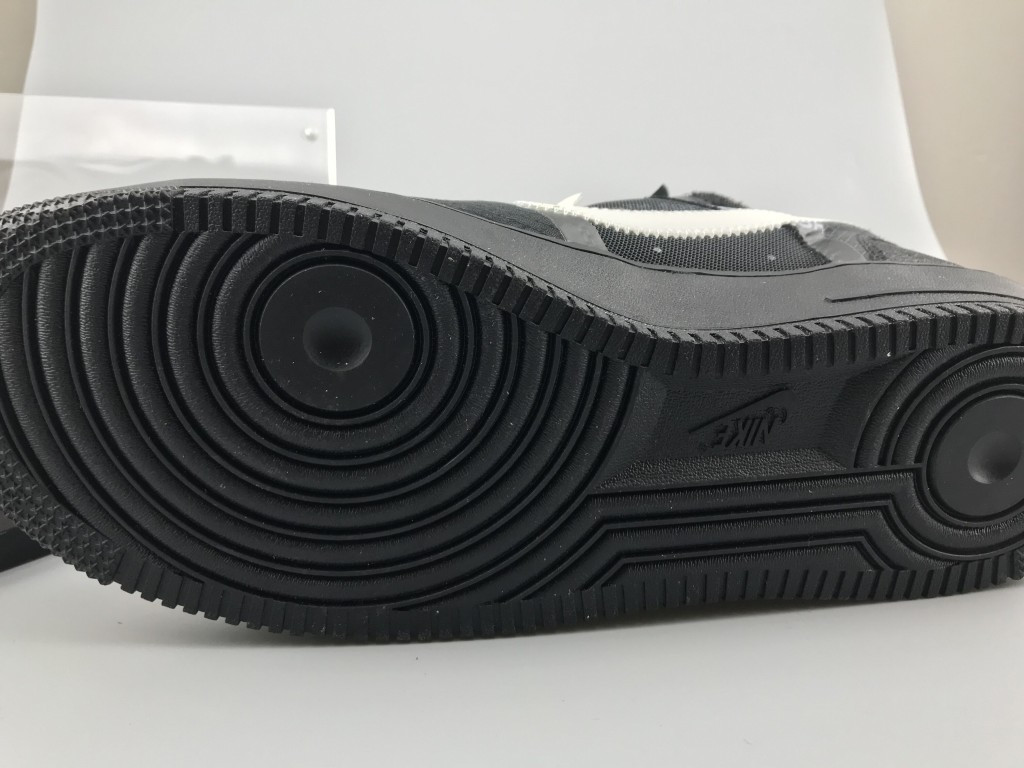 UA THE TEN OFF WHITE NIKE AIR FORCE 1 LOW BLACK