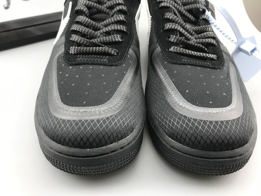 UA THE TEN OFF WHITE NIKE AIR FORCE 1 LOW BLACK