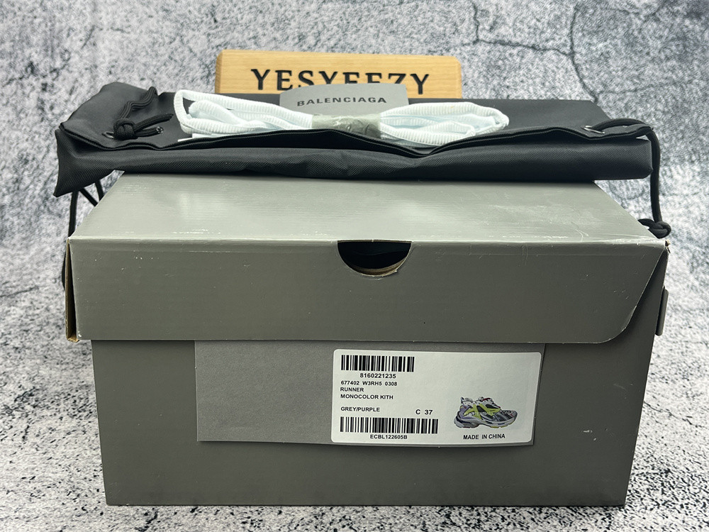 UA RUNNER GREY PURPLE