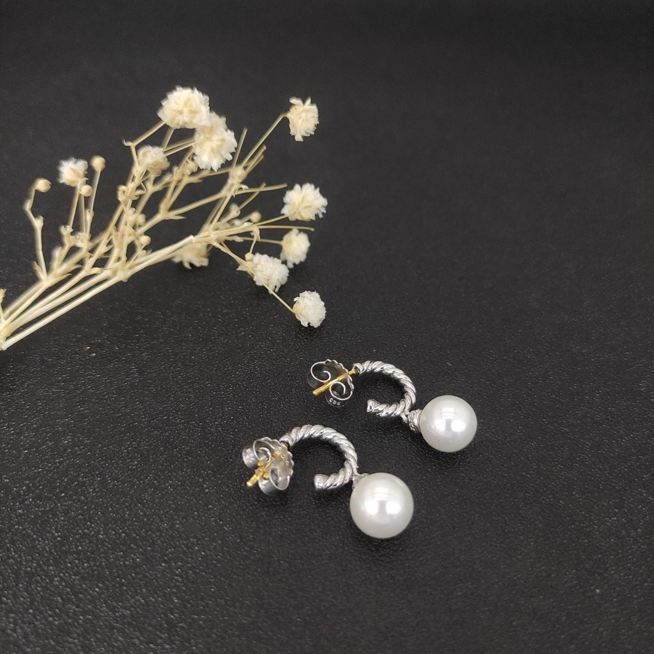 David Yurman pearl Earrings