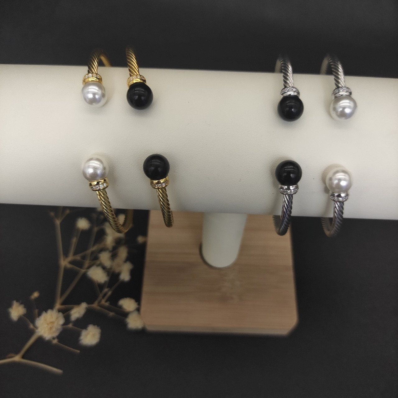 David Yurman 3mm Wrap Bracelet(wrist circumference 15-19cm)