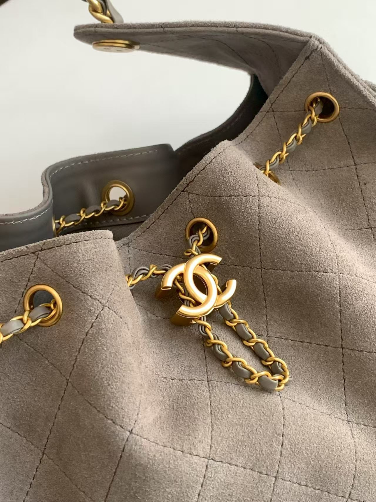 Ch**el 25C Bucket Bag 26x30x14cm