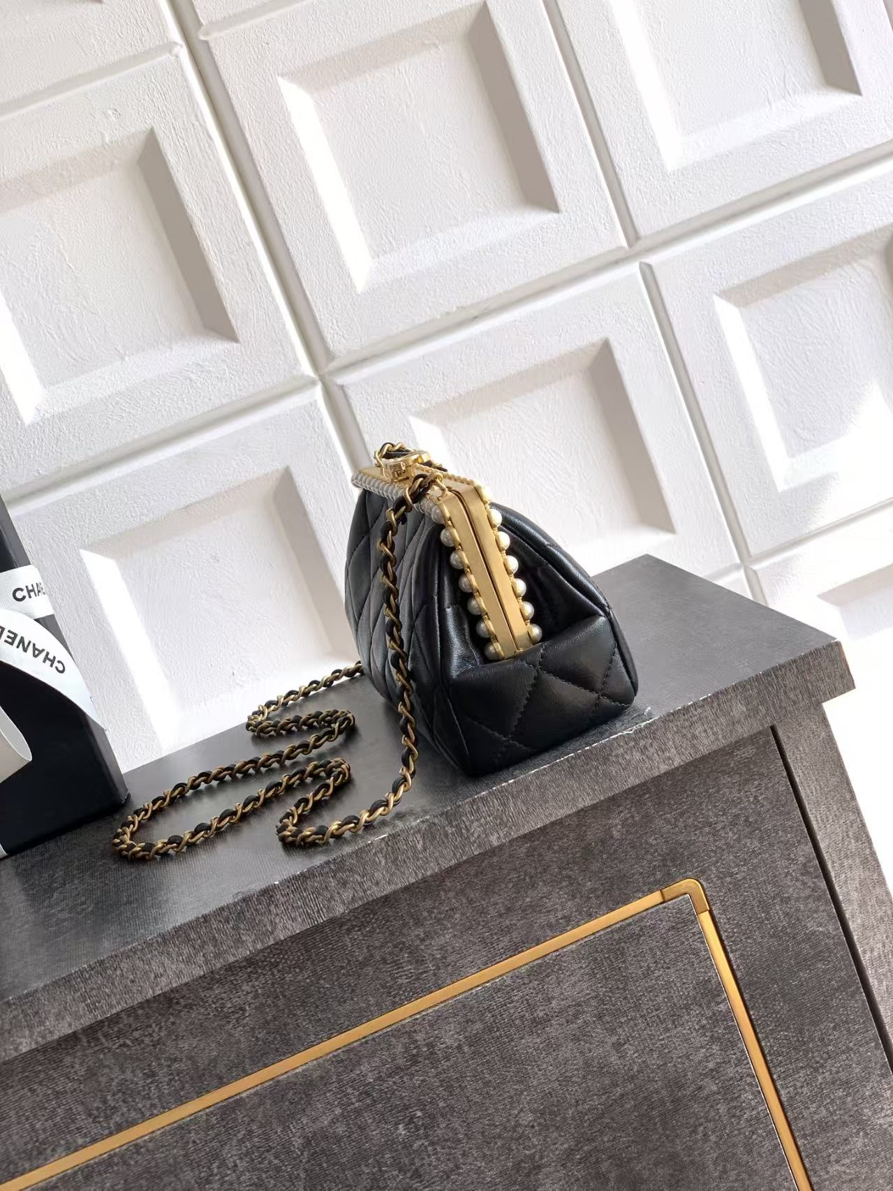 Ch**el Clutch AS5912 10x20x7cm