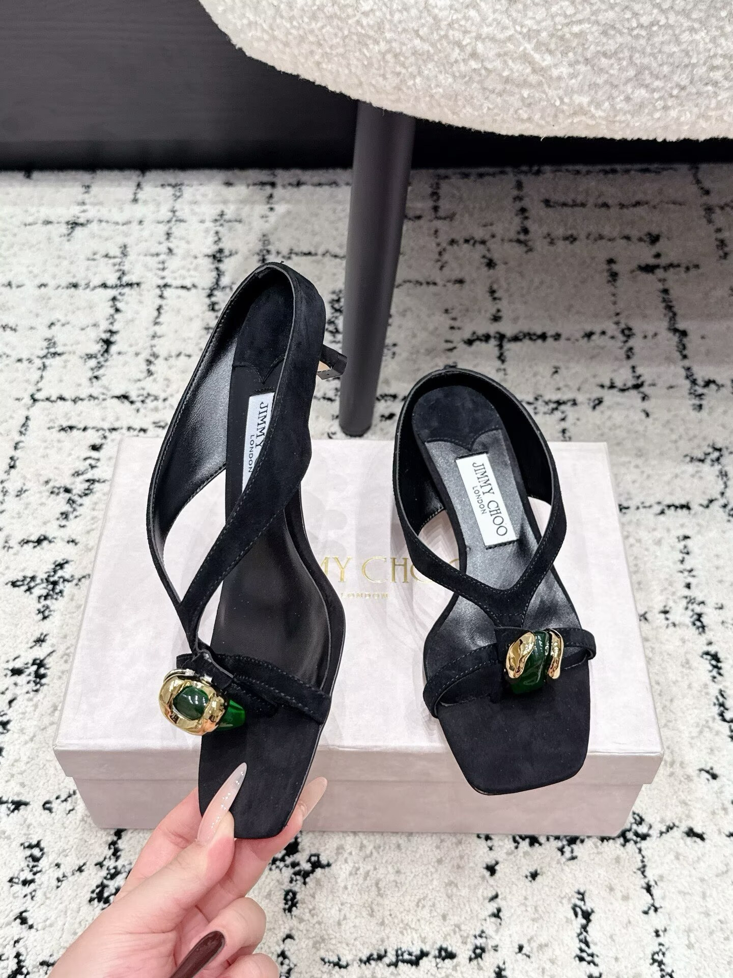 UA Jimmy Choo Emeri Sandals