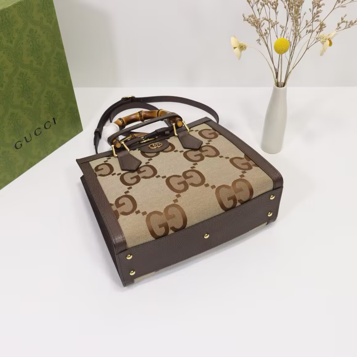 Gucci Diana Tote Bag 27x24x11cm