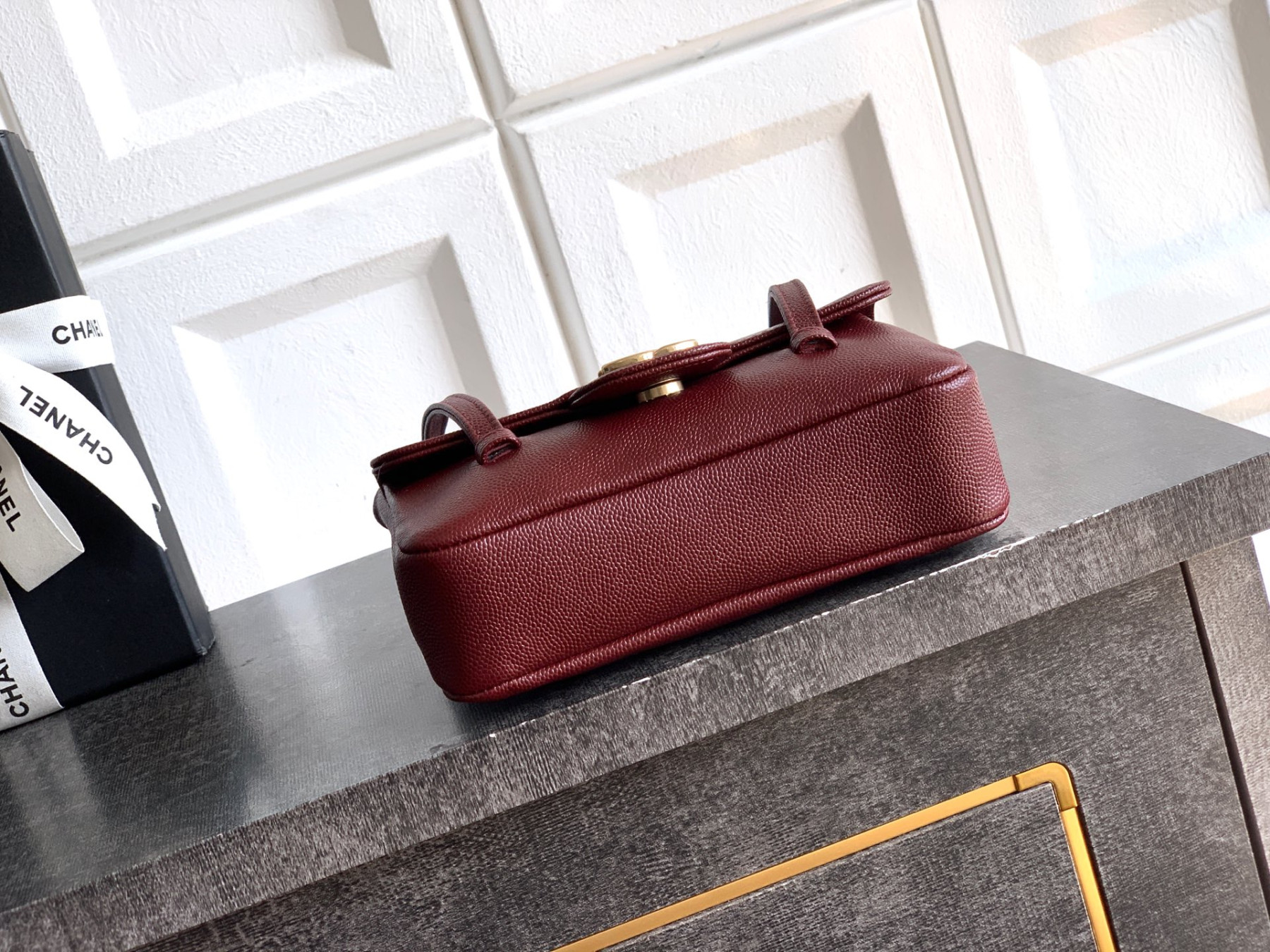 Ch**el flap bag 11.5x17x5cm