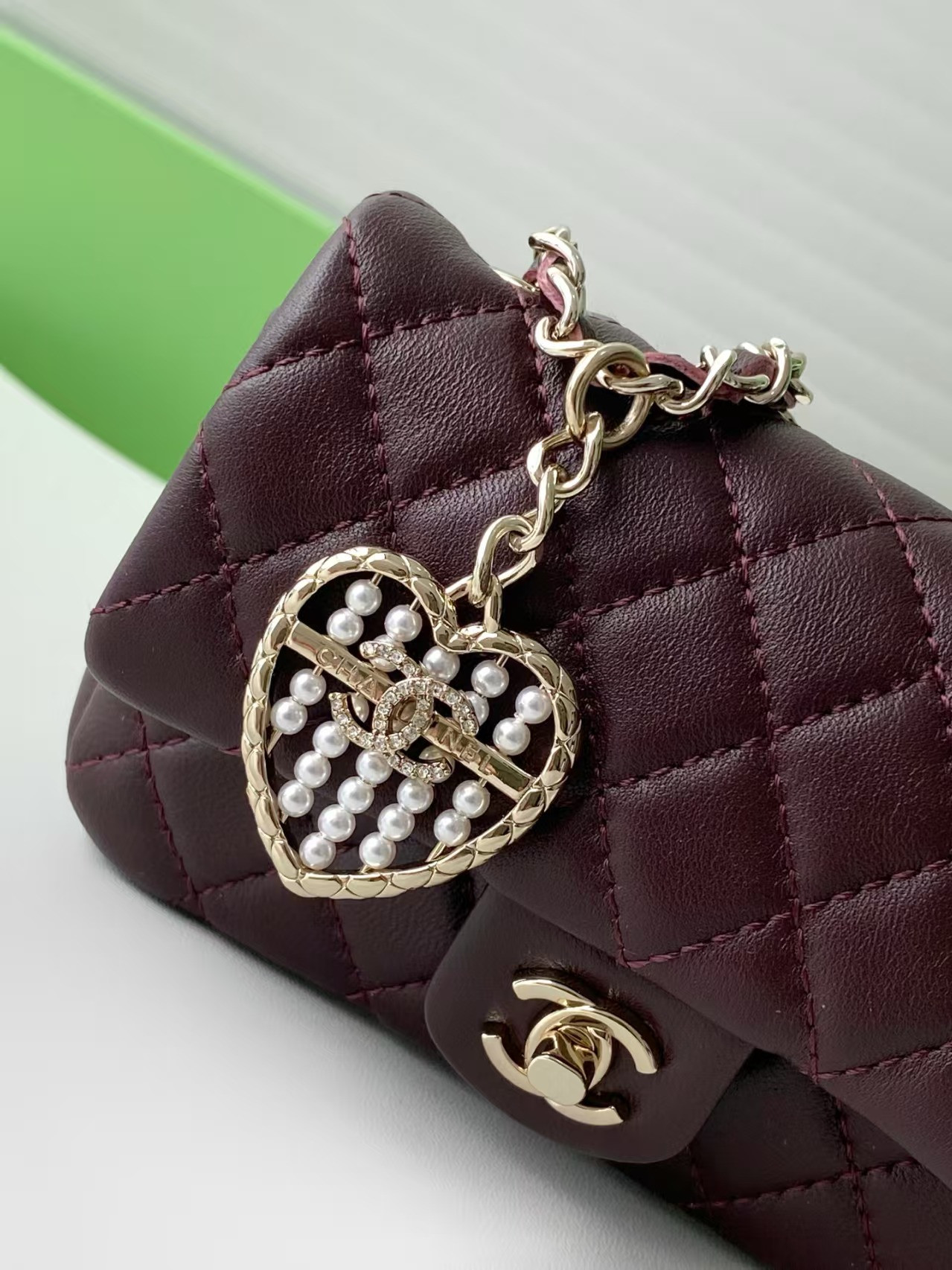 Chanel Classic Mini Bag with Hook 8x12.5x5cm