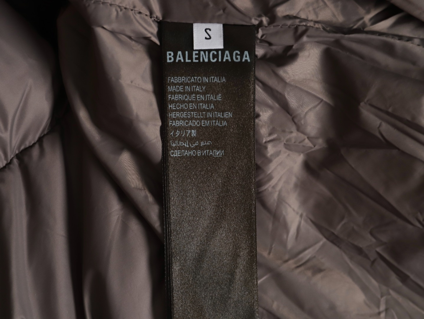 Ba1en*iaga BLCG Short Puffer jacket
