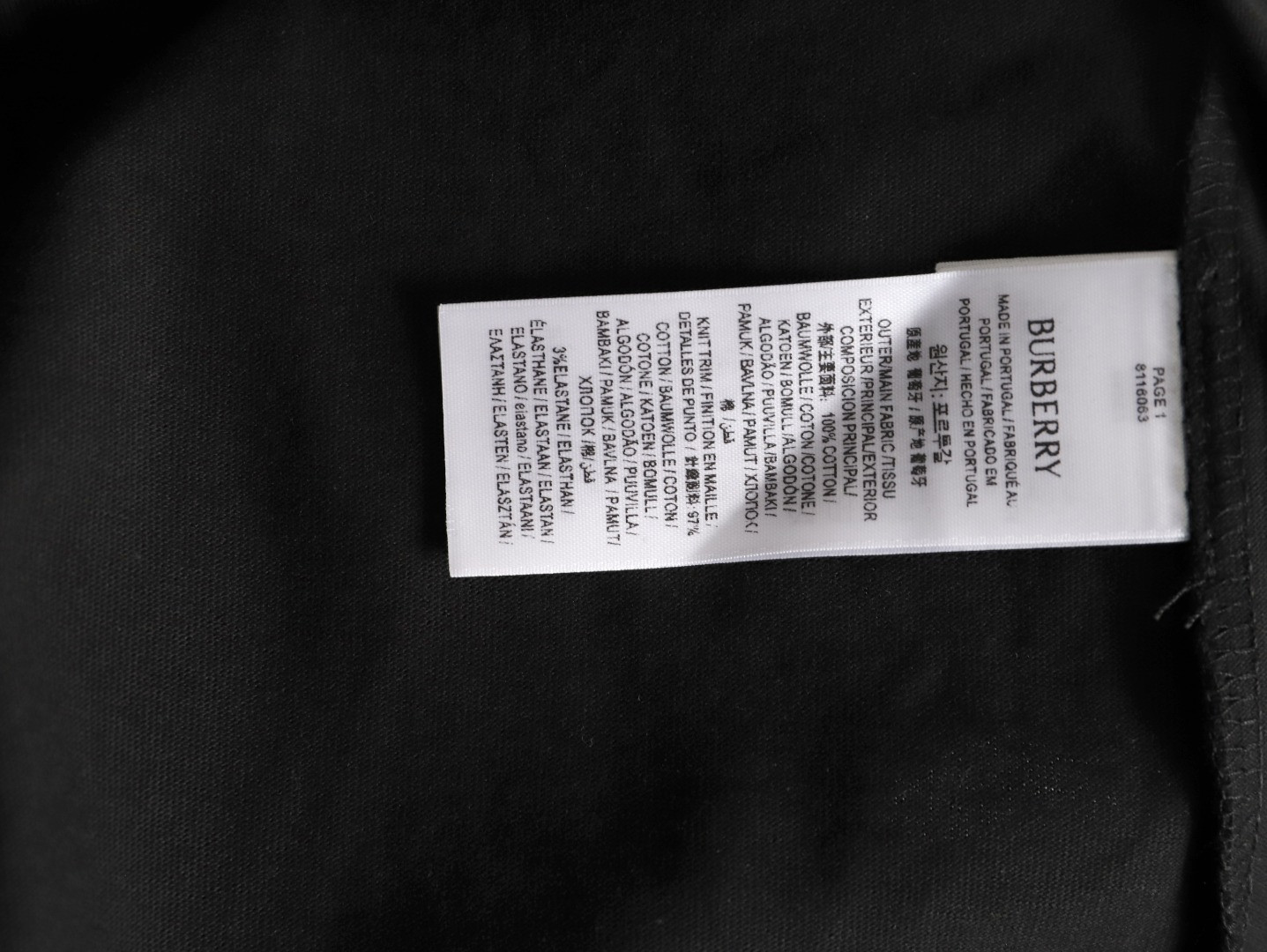 BURBERRY BBR Short-sleeved T-shirt
