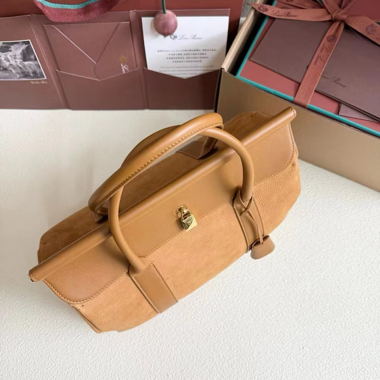 L0r0 P1ana Loom bag L25 25x18x12.5cm