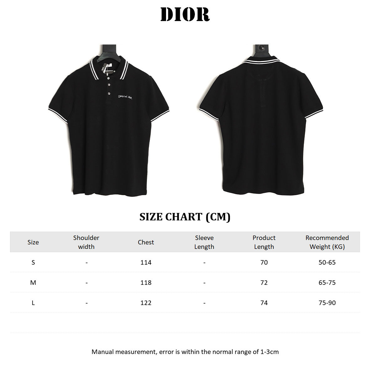 DIOR Short-sleeved Polo shirt