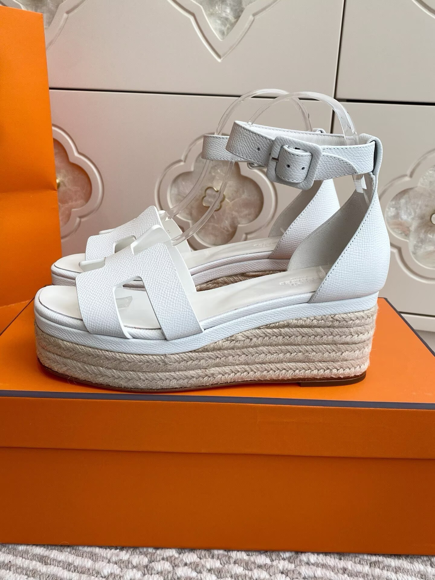 UA Hermès Elda Spanish Woven Shoes