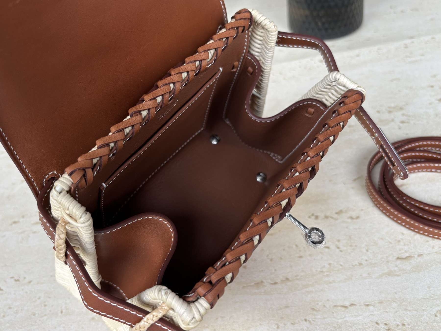 H**me5 Kelly Mini Picnic Handbag 20cm