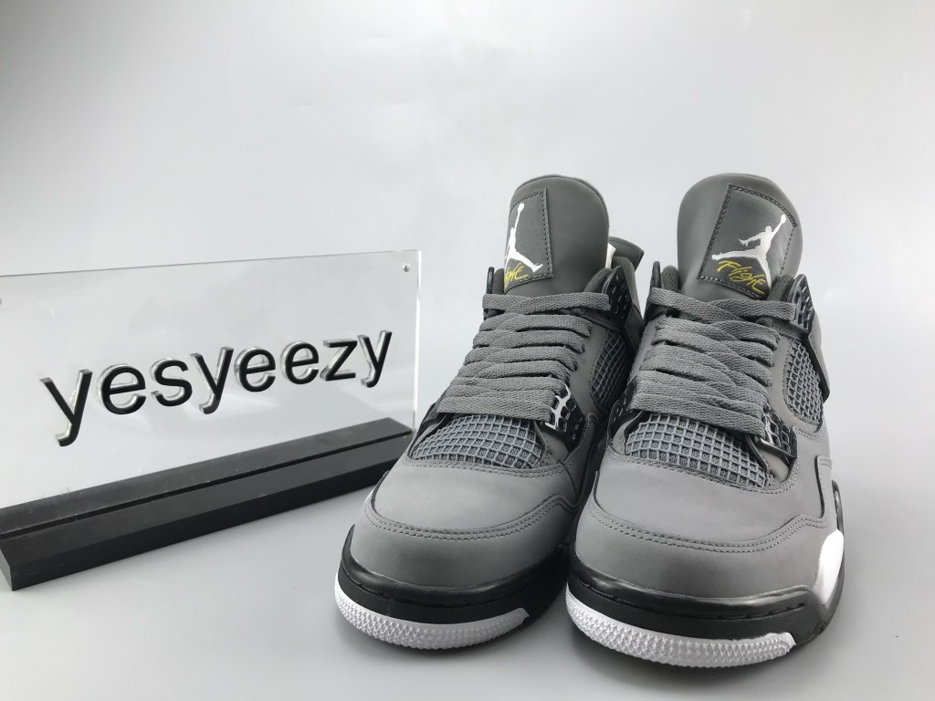 UA AIR JORDAN 4 RETRO "COOL GREY 2019 RELEASE"