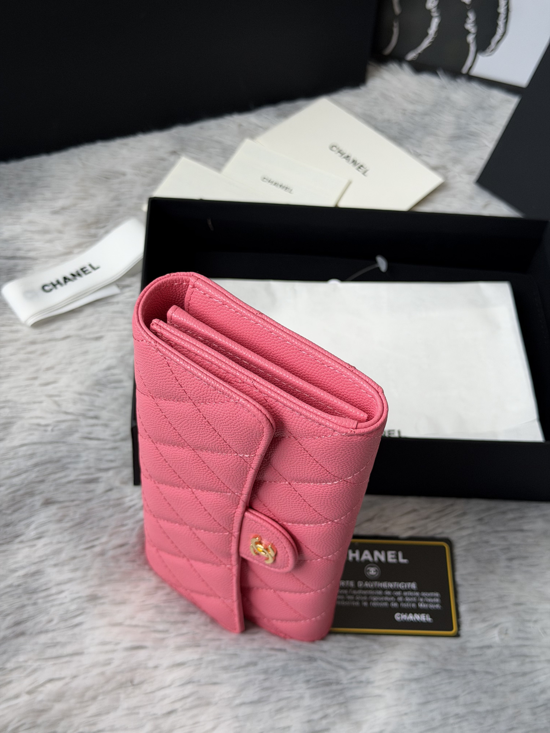 Ch**el wallet 80758 10x19x3cm