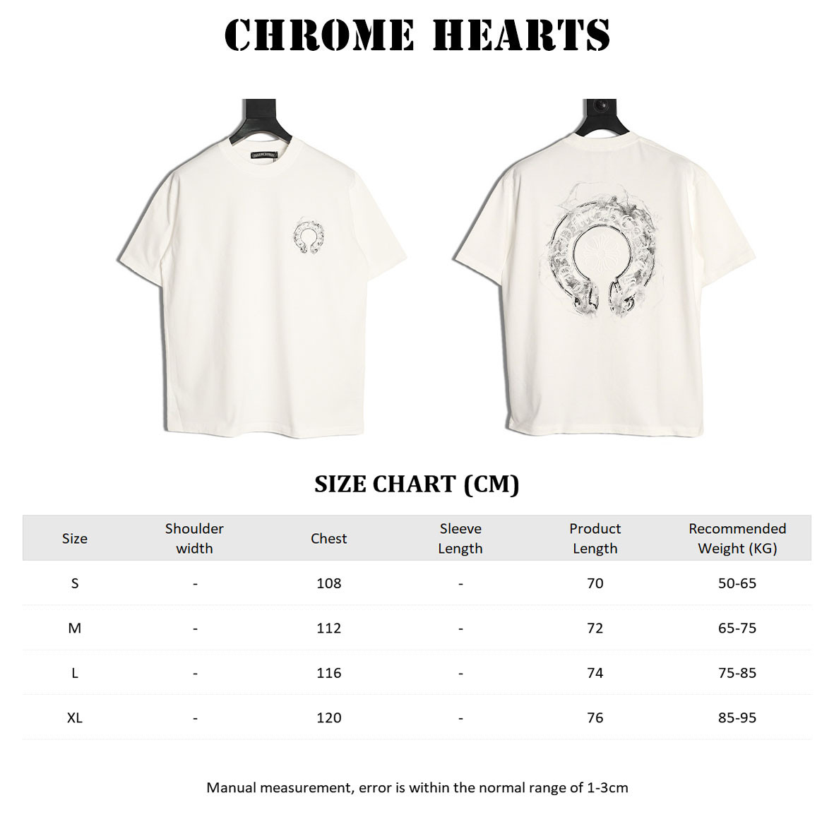 Chrome Hearts Short-sleeved T-shirt