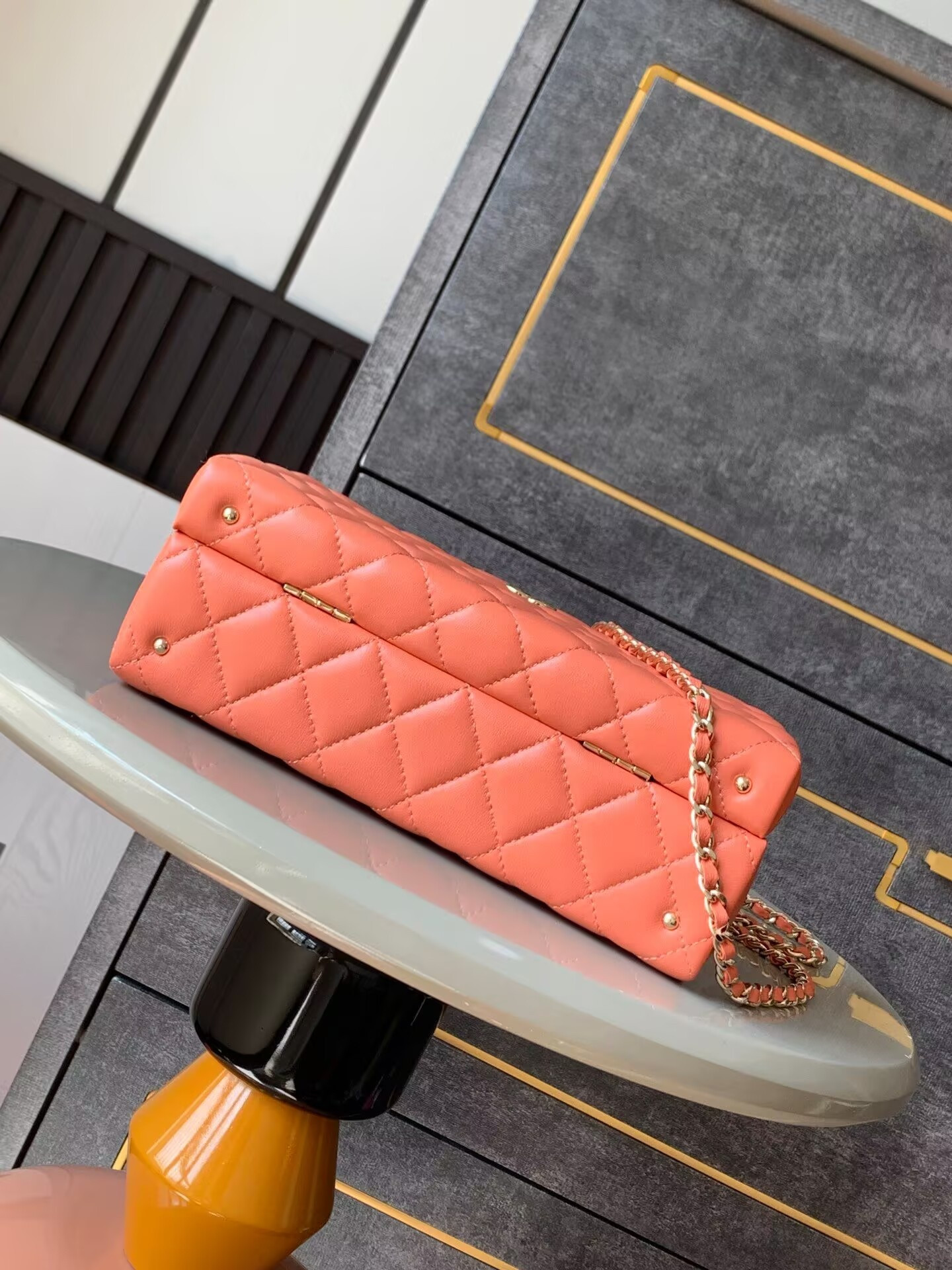 Ch**el Box bag 15x22x7.5cm