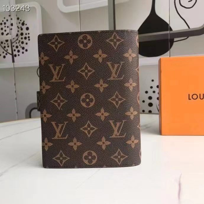 LV Medium Ring Agenda Cover R20105 14x18cm