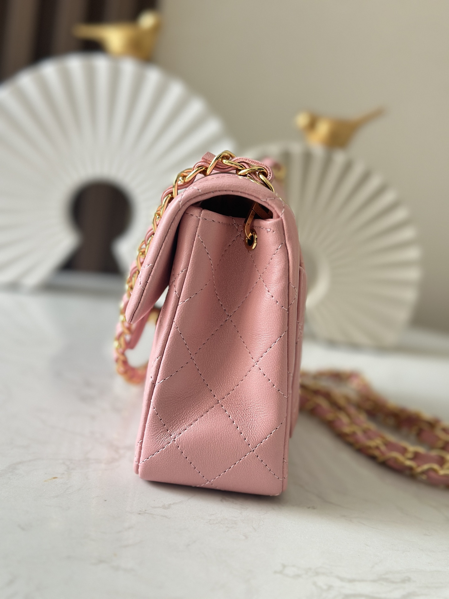 Ch**el Mini Square Flap Bag 17.5cm