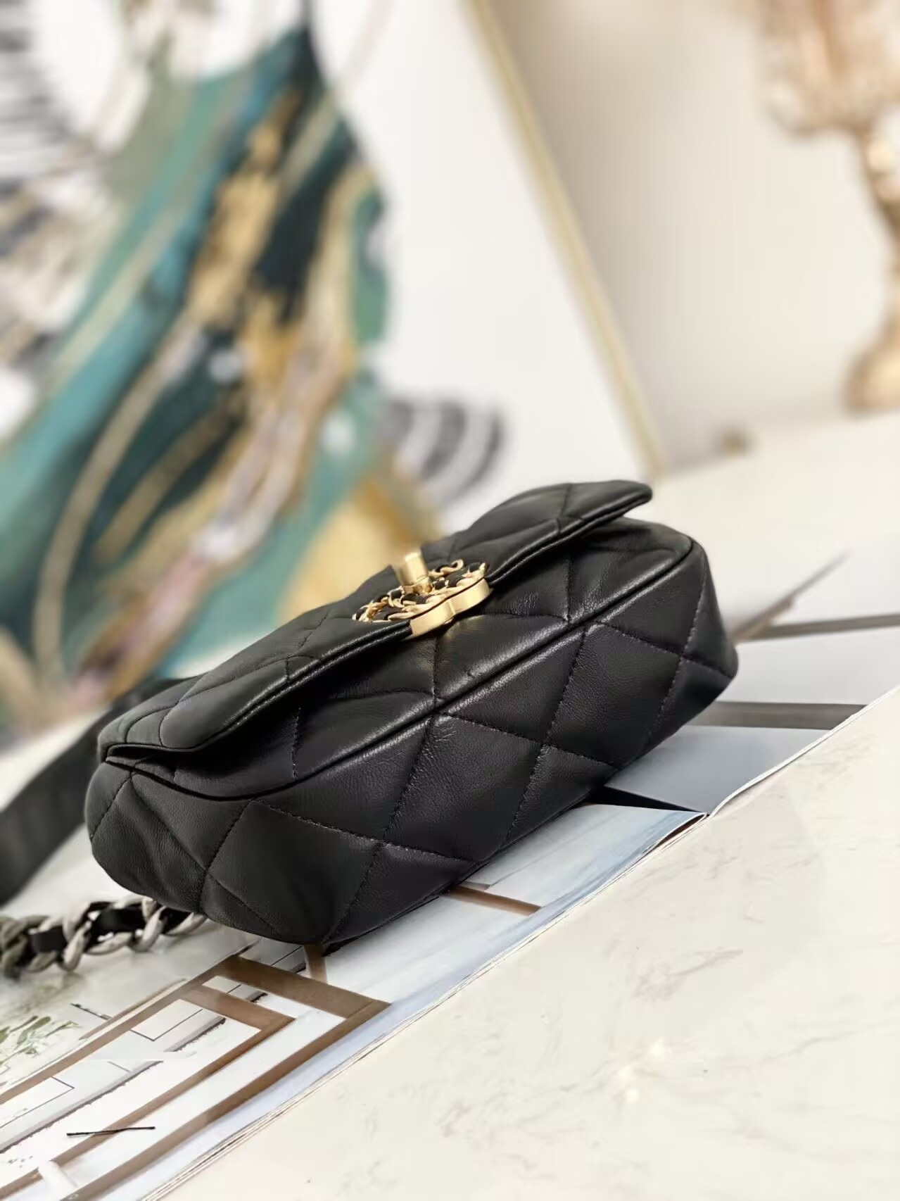 Ch**el 19 Belt Bag 20x10x5.5cm