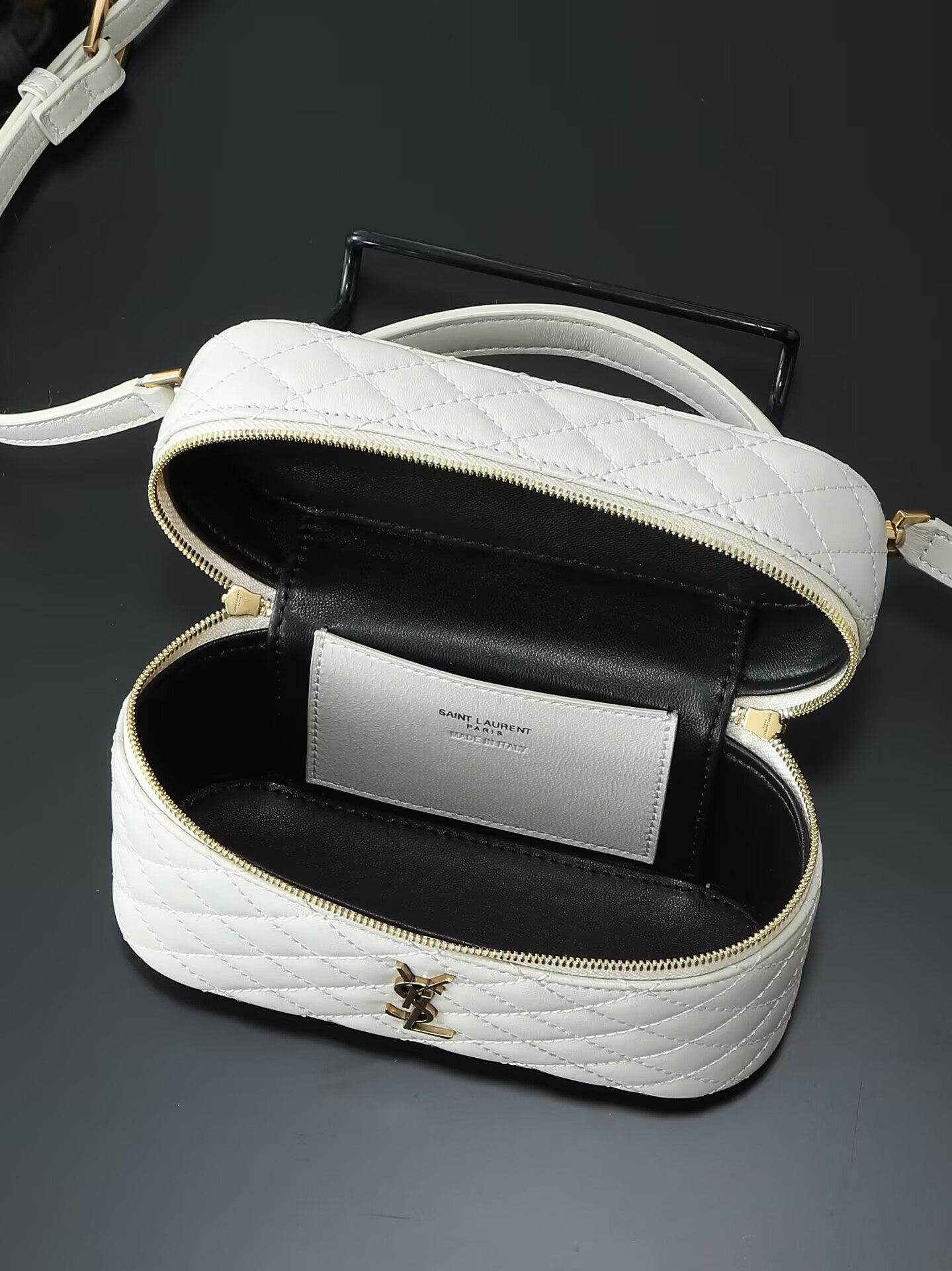 Y51 GABY VANITY BAG IN LAMBSKIN 18 X 11 X 6.5 CM