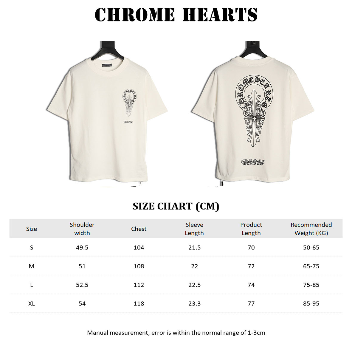 Chrome Hearts Short-sleeved T-shirt