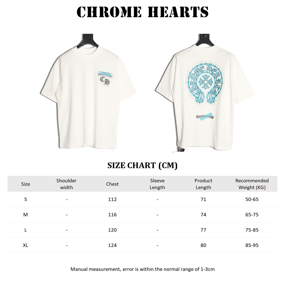Chrome Hearts Short-sleeved T-shirt
