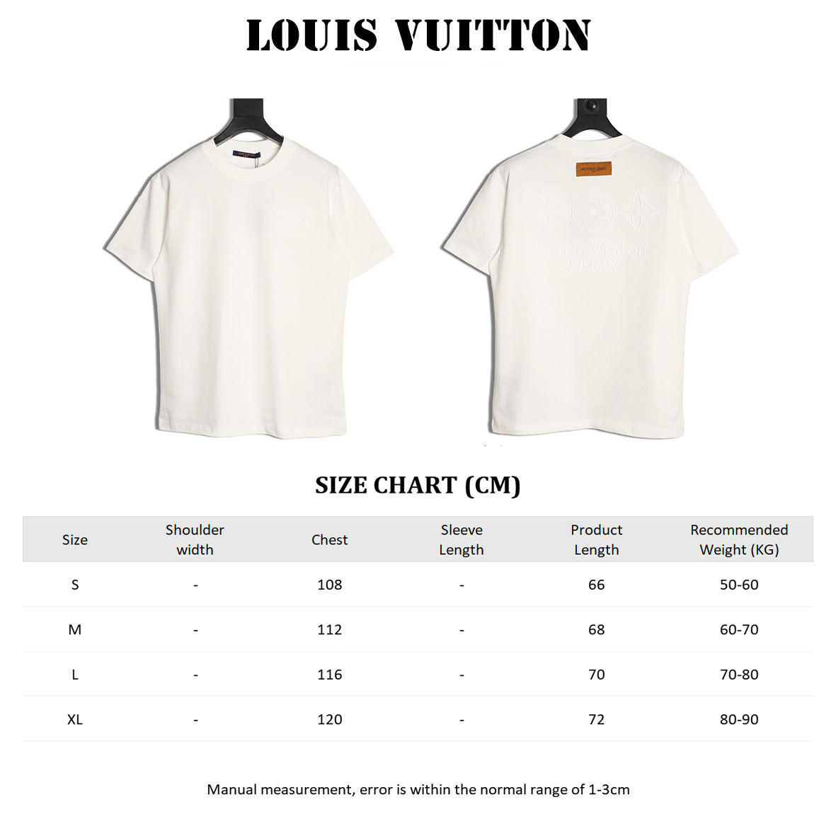 Louis Vuitton 26ss Short-sleeved T-shirt