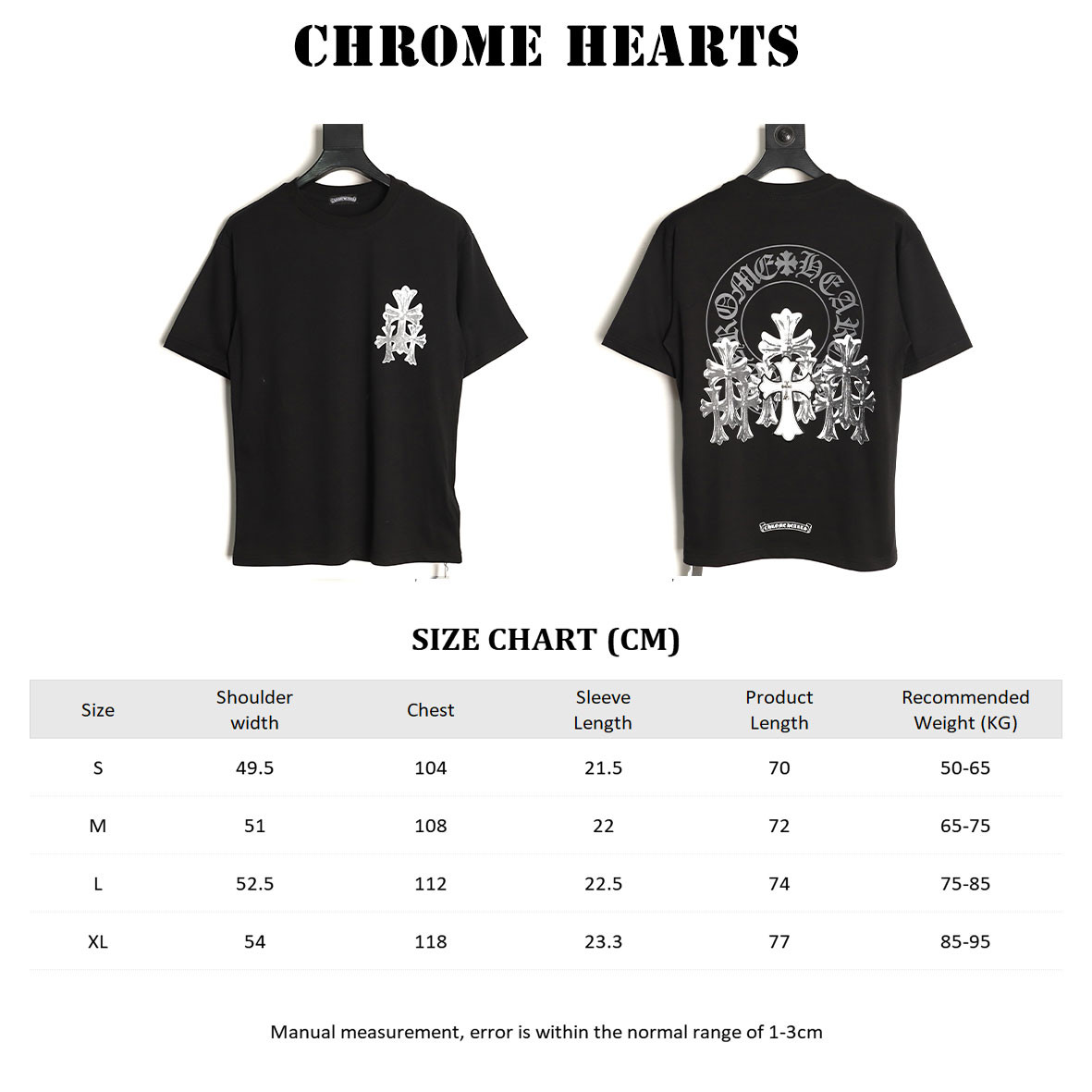 Chrome Hearts Short-sleeved T-shirt