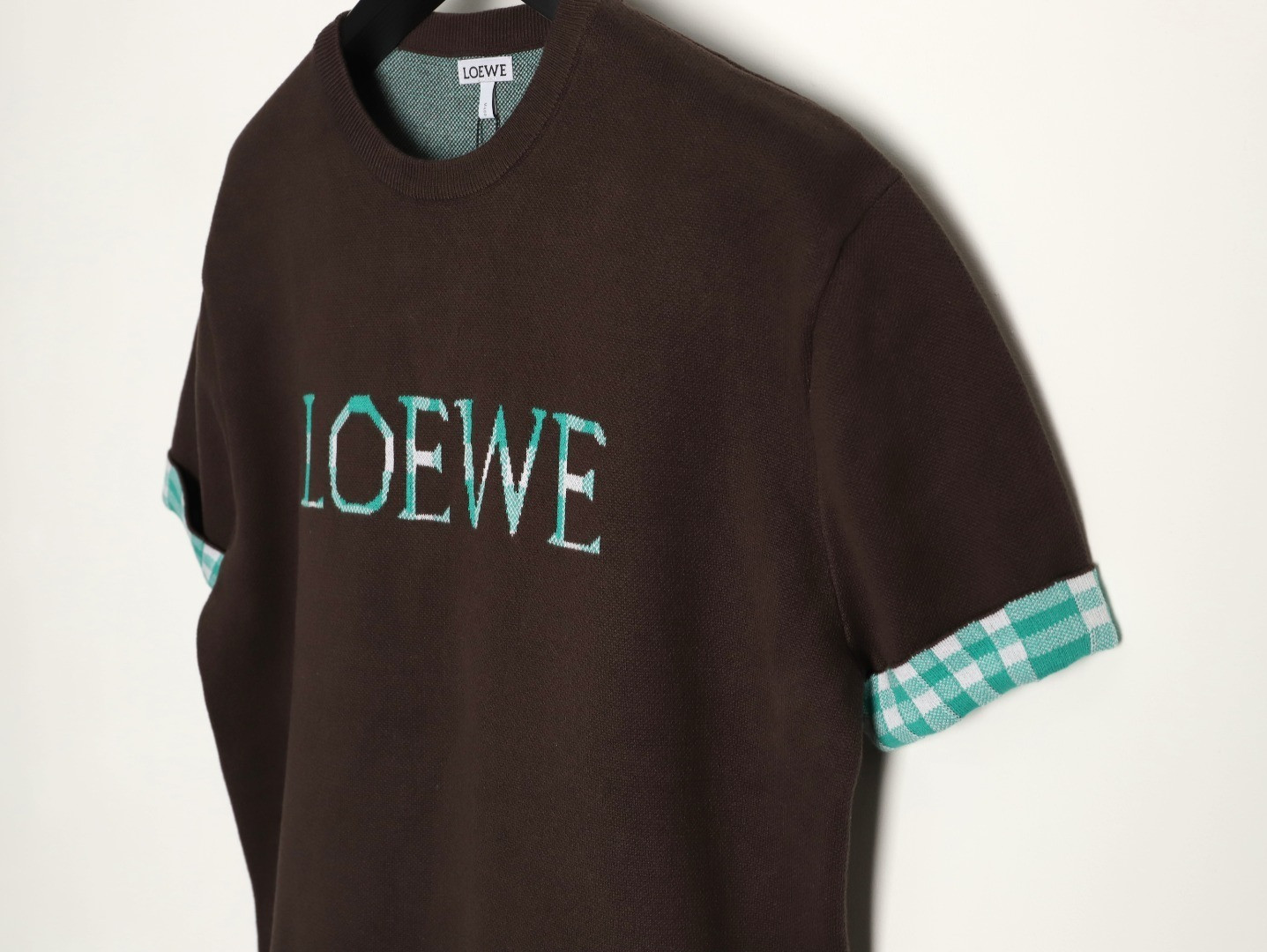 LOEWE Knitting Short-sleeved T-shirt