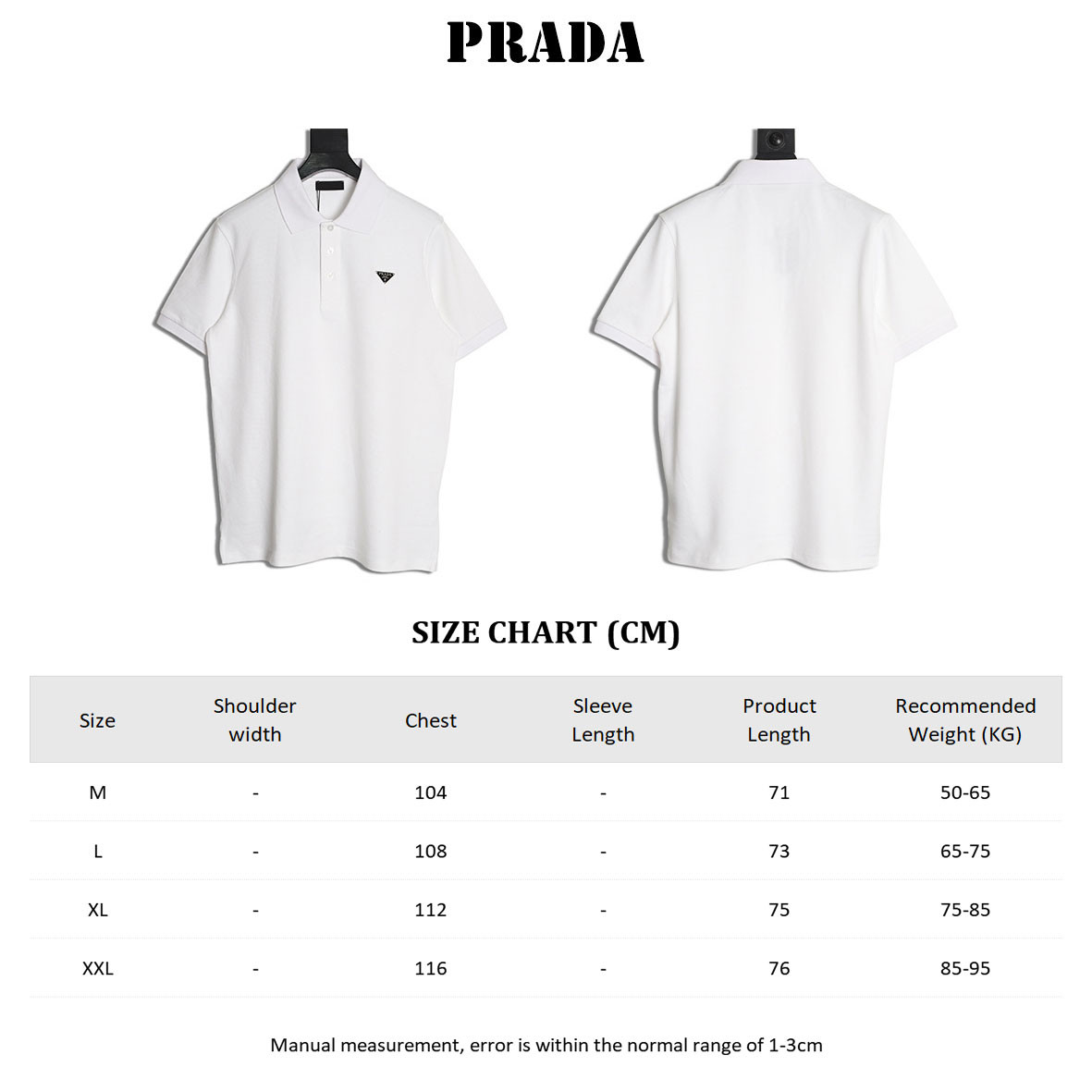 Prada 26SS Short-sleeved Polo shirt