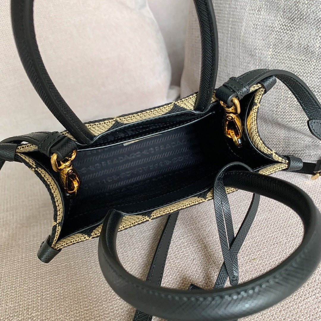 Pra*a Symbole mini tote