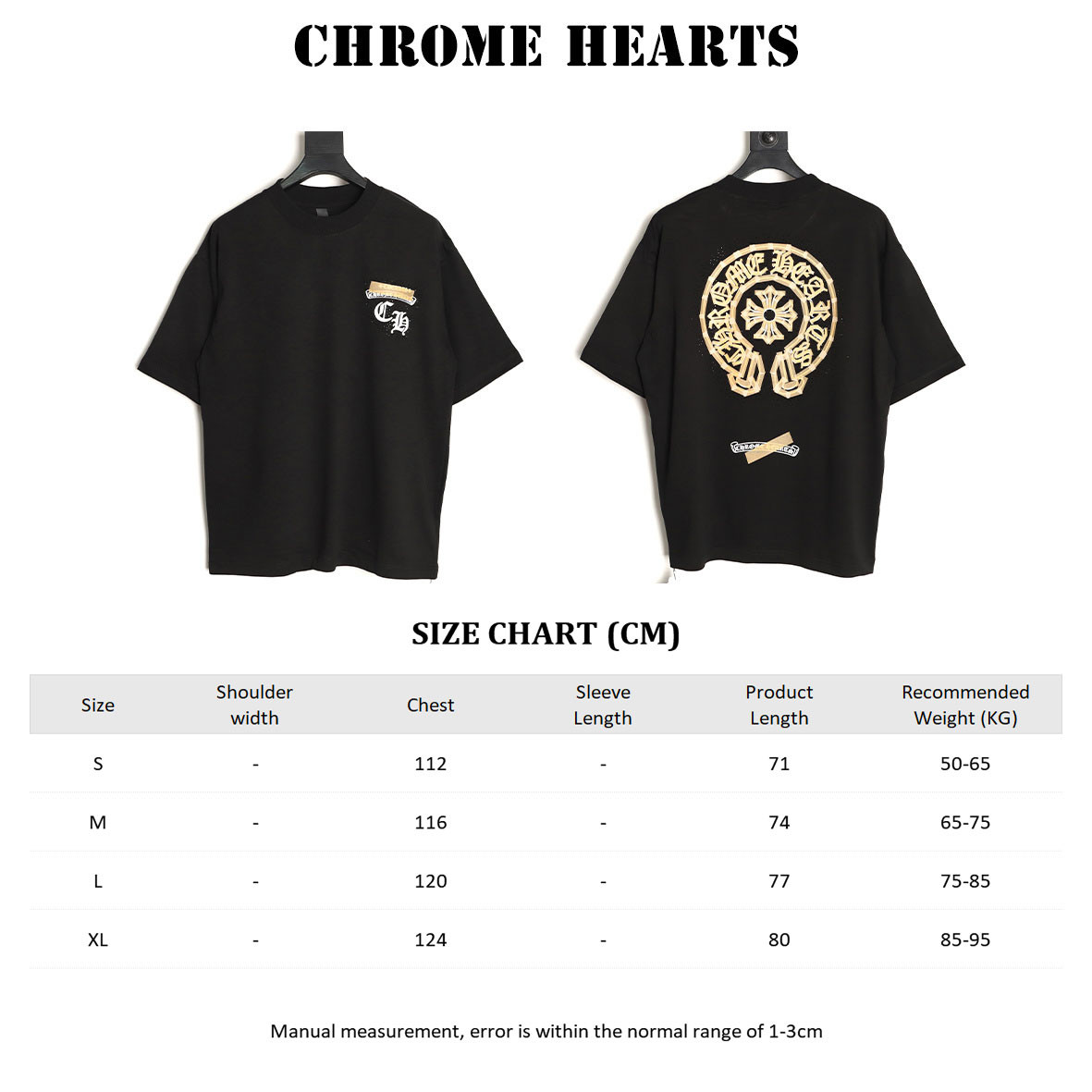 Chrome Hearts Short-sleeved T-shirt