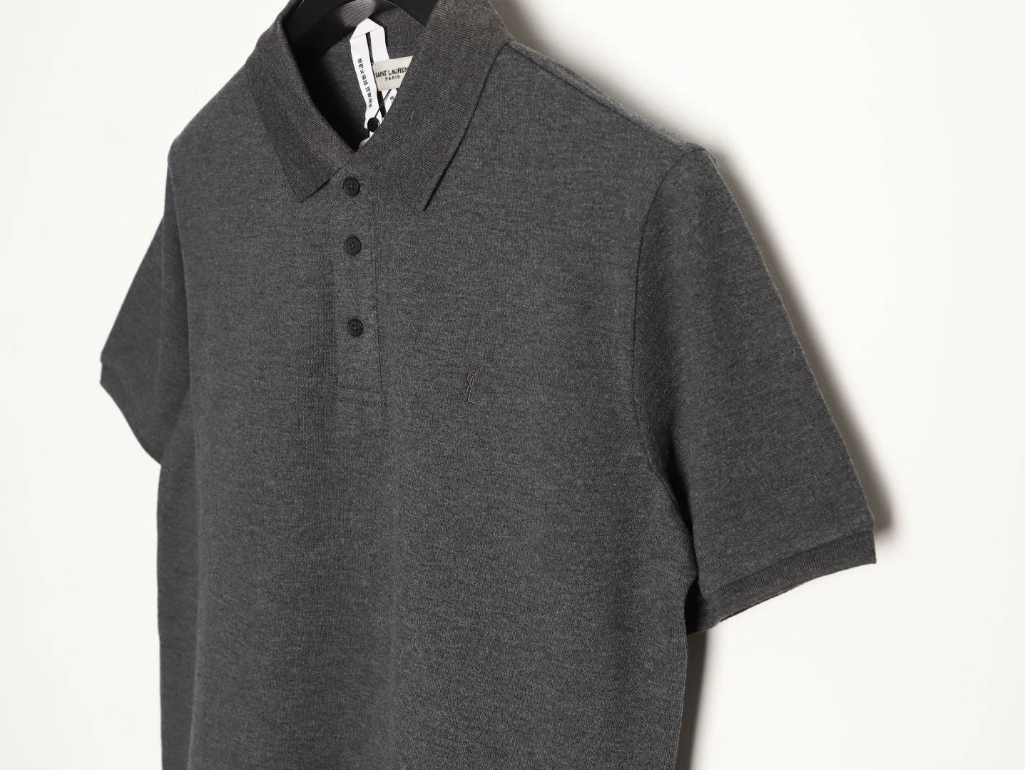 SAINT LAURENT YSL Short-sleeved Polo shirt