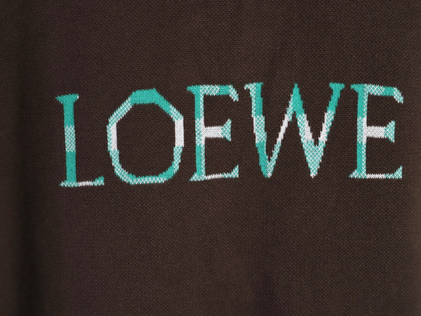 LOEWE Knitting Short-sleeved T-shirt