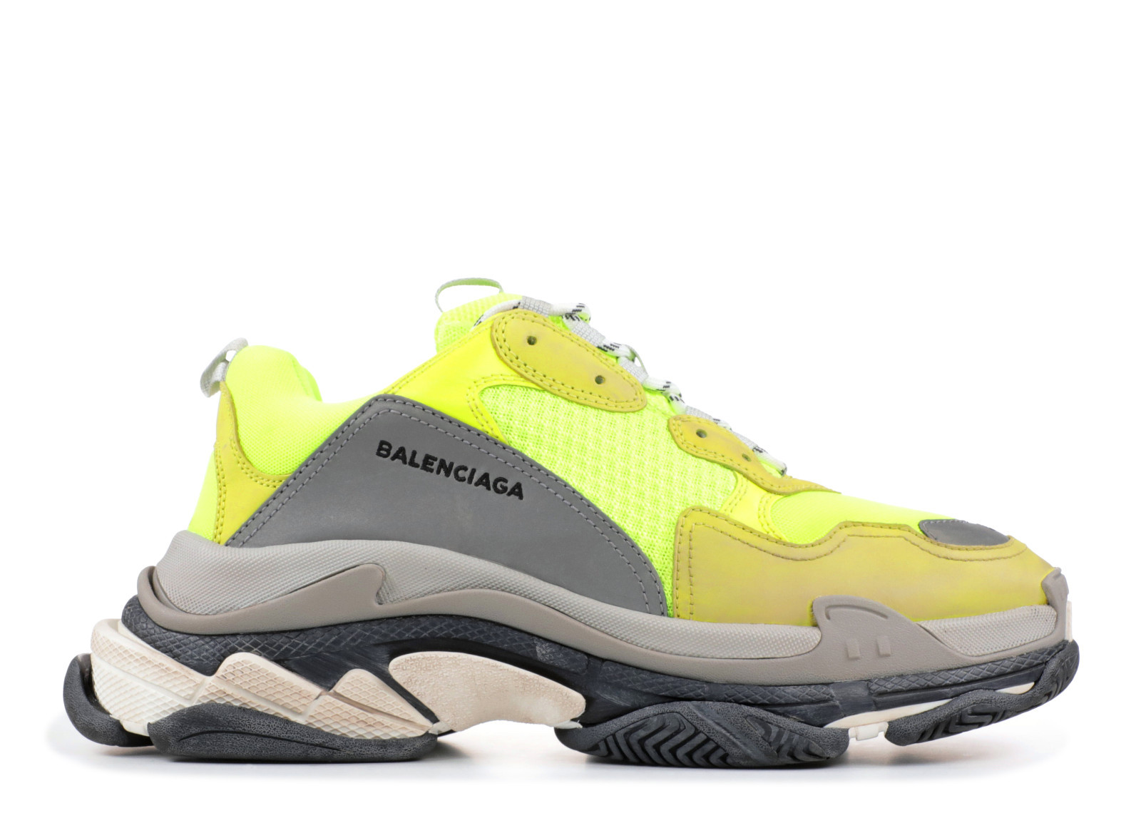 UA TRIPLE S TRAINERS YELLOW