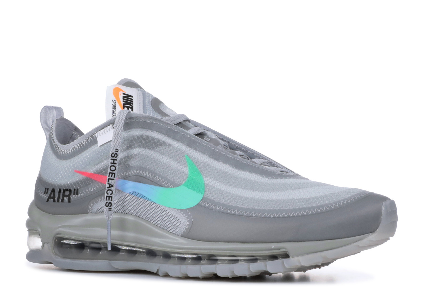 UA NIKE OFF-WHITE X AIR MAX 97 WHITE MENTA