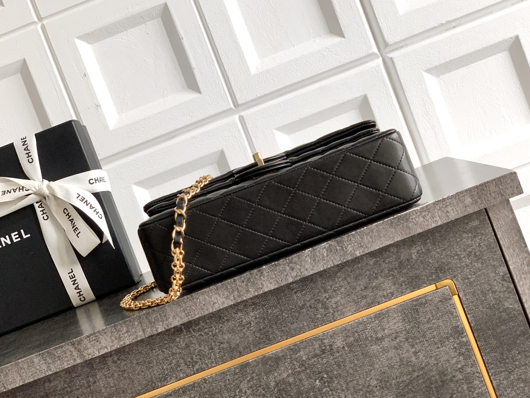 Ch**el flap handbag 25.5x15.5x6.5cm