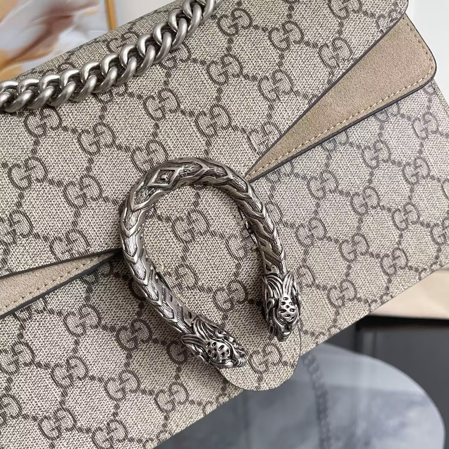 GUCCI DIONYSUS SMALL SHOULDER BAG 28x18x9cm
