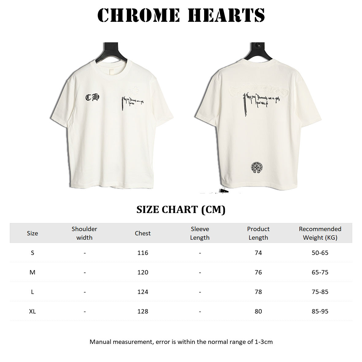 Chrome Hearts Short-sleeved T-shirt