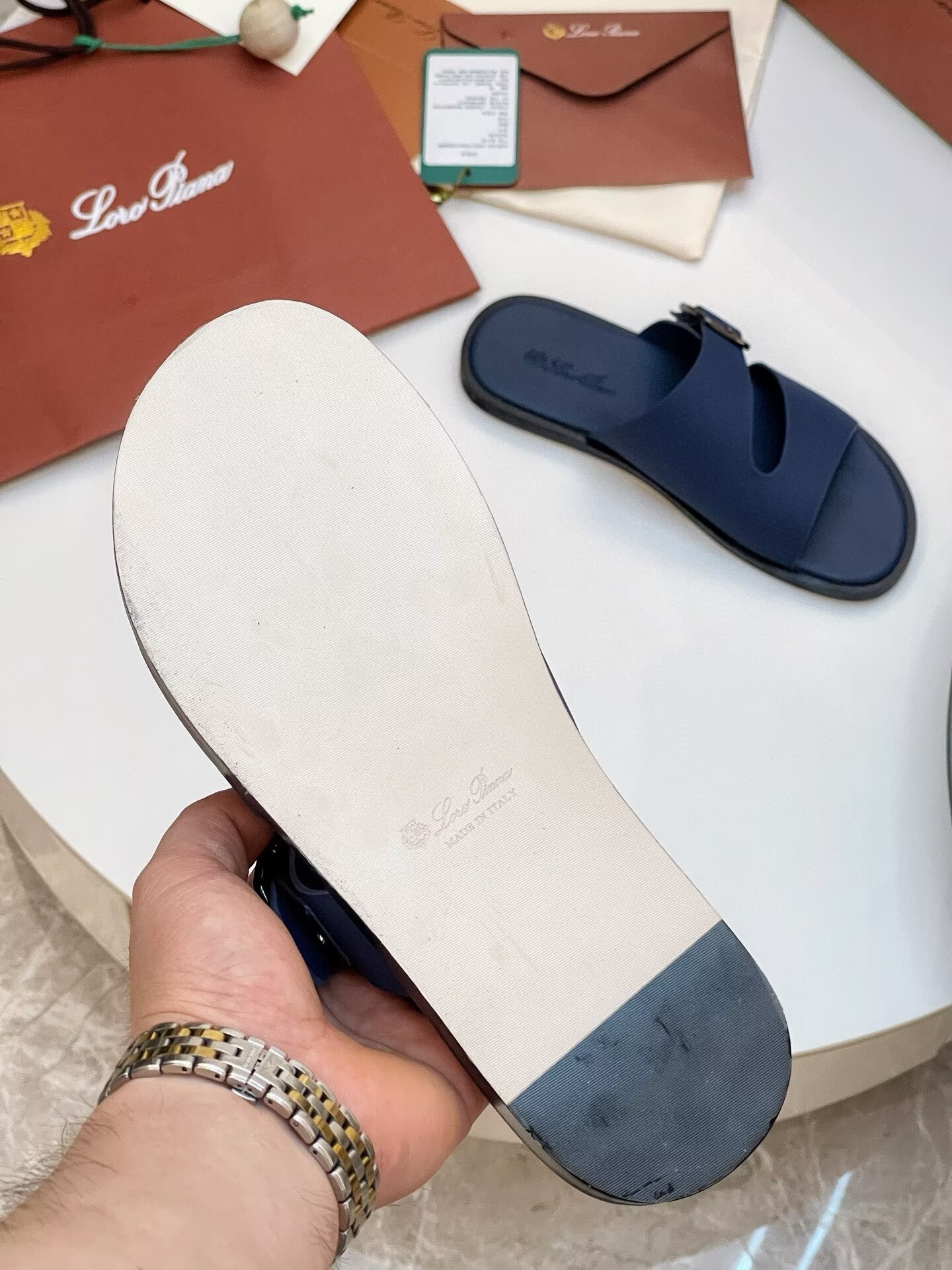 UA Loro Piana Sandals