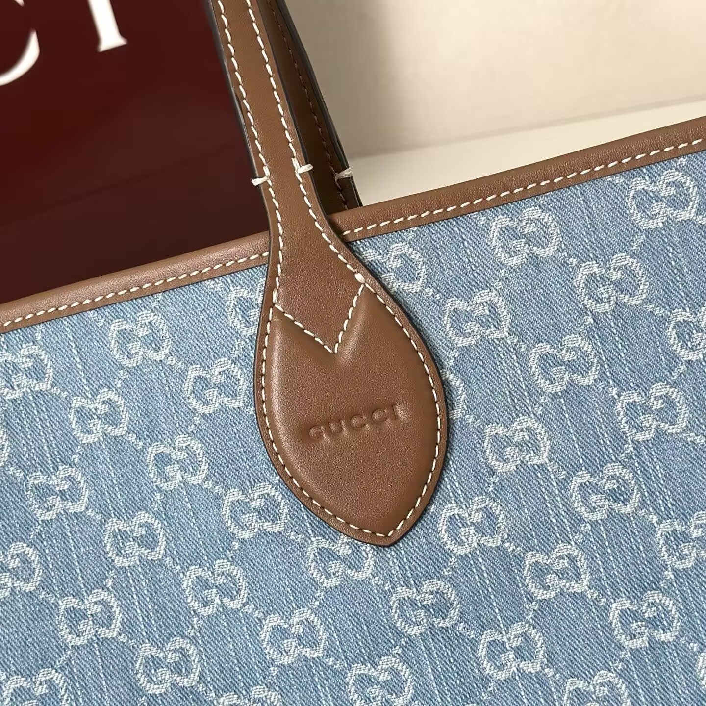 Gucci Totissima Tote Bag 30.5x28x27cm