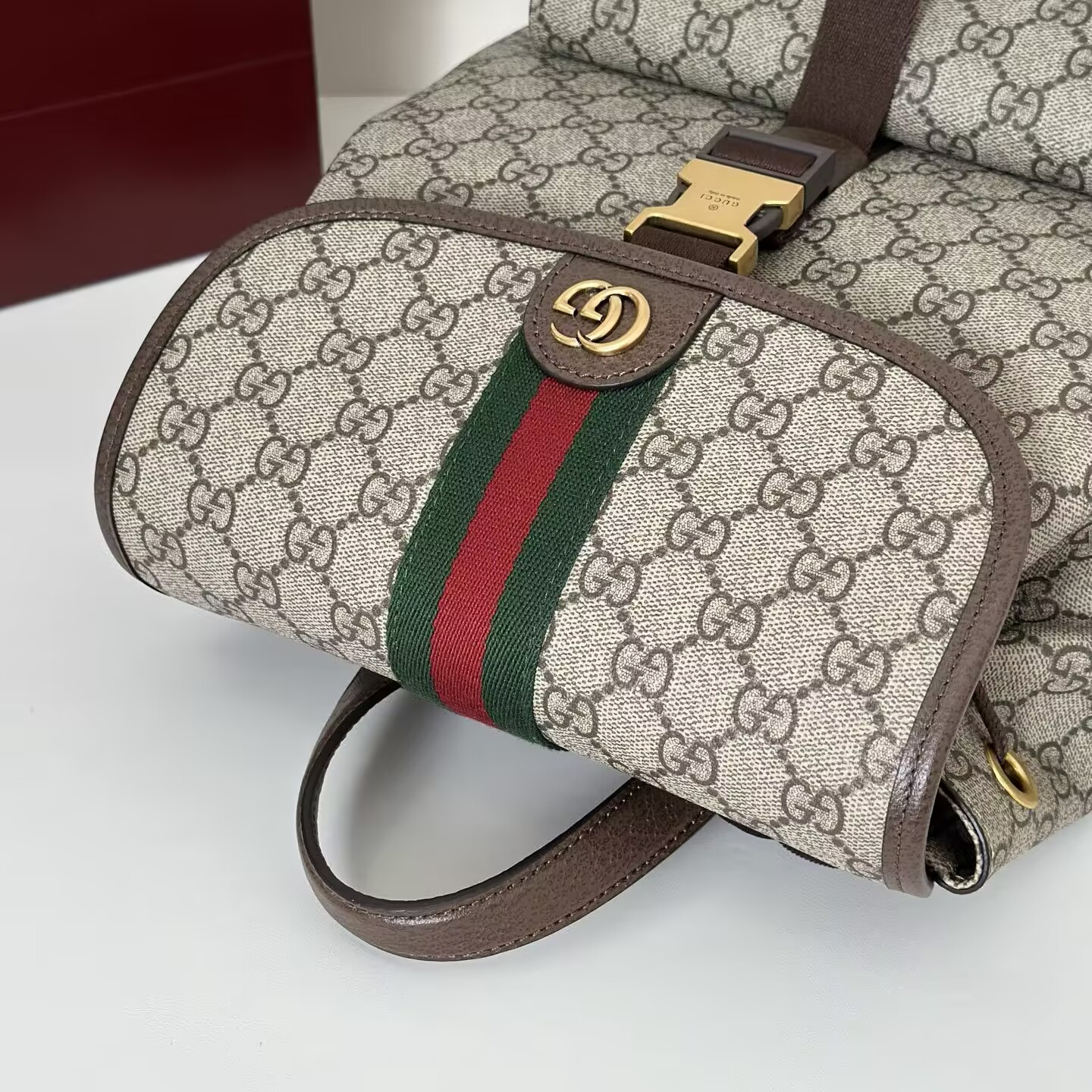 GUCCI OPHIDIA SMALL BACKPACK 28x40x12cm