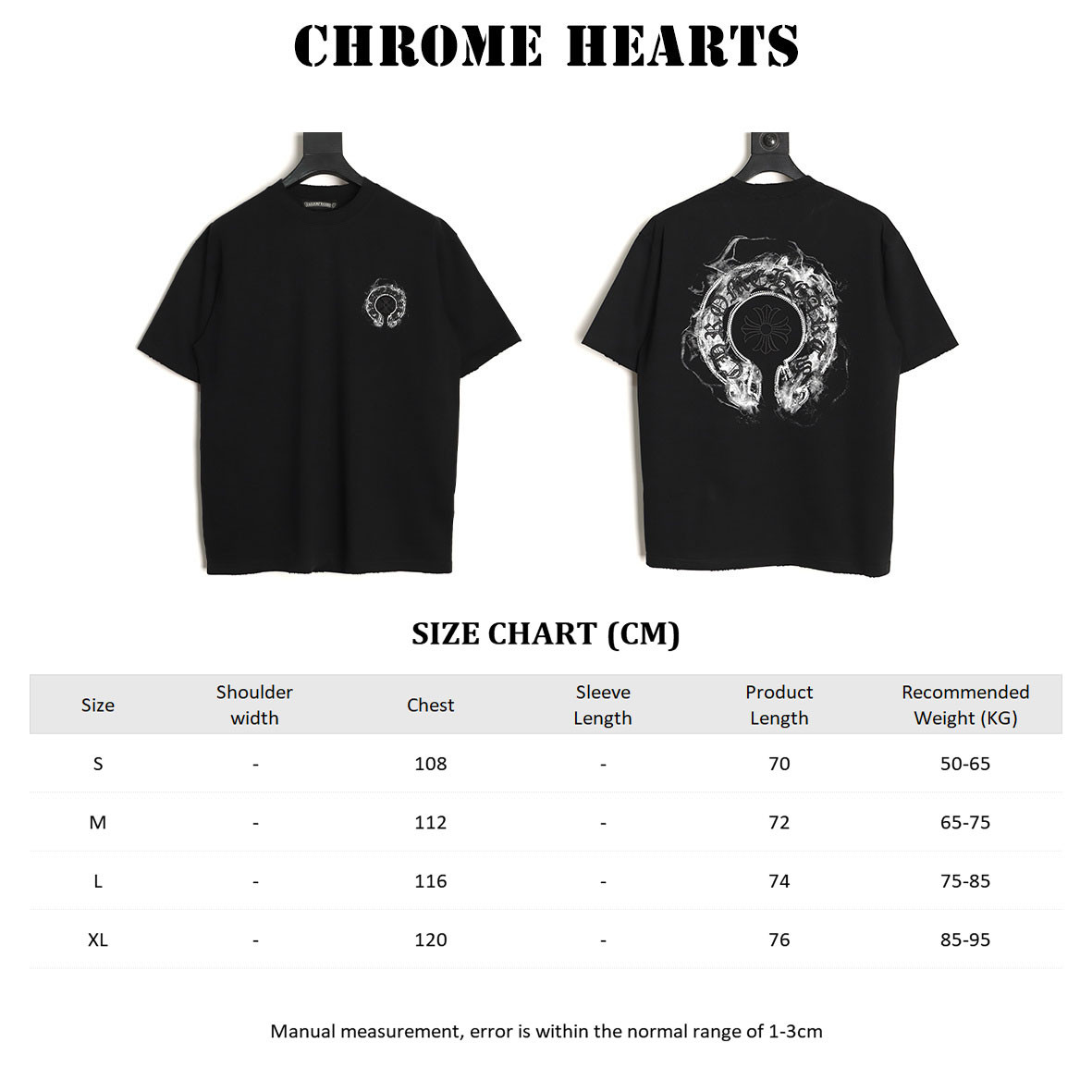 Chrome Hearts Short-sleeved T-shirt