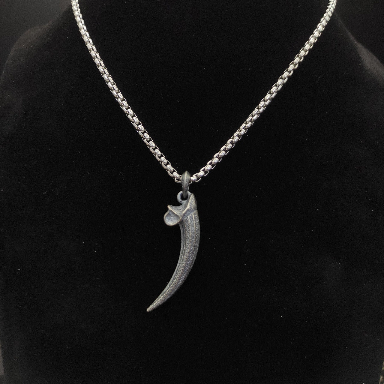 David Yurman horn Necklace(Chain length 50+5cm delay chain Chain thickness 3mm)