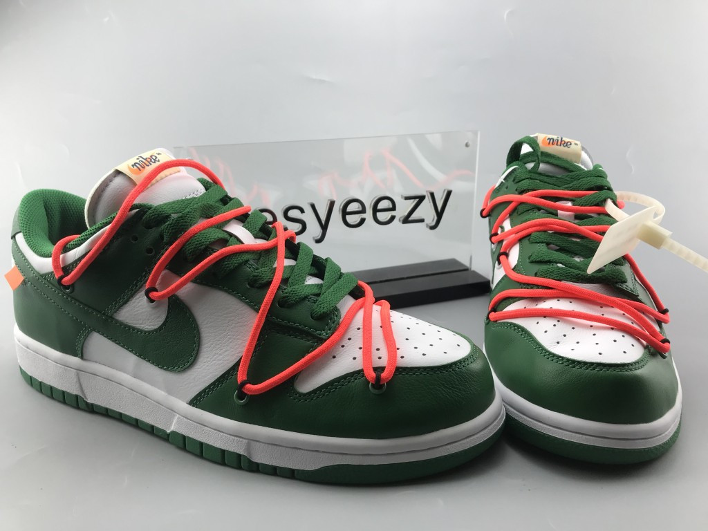 UA NIKE OFF-WHITE X DUNK LOW "PINE GREEN"