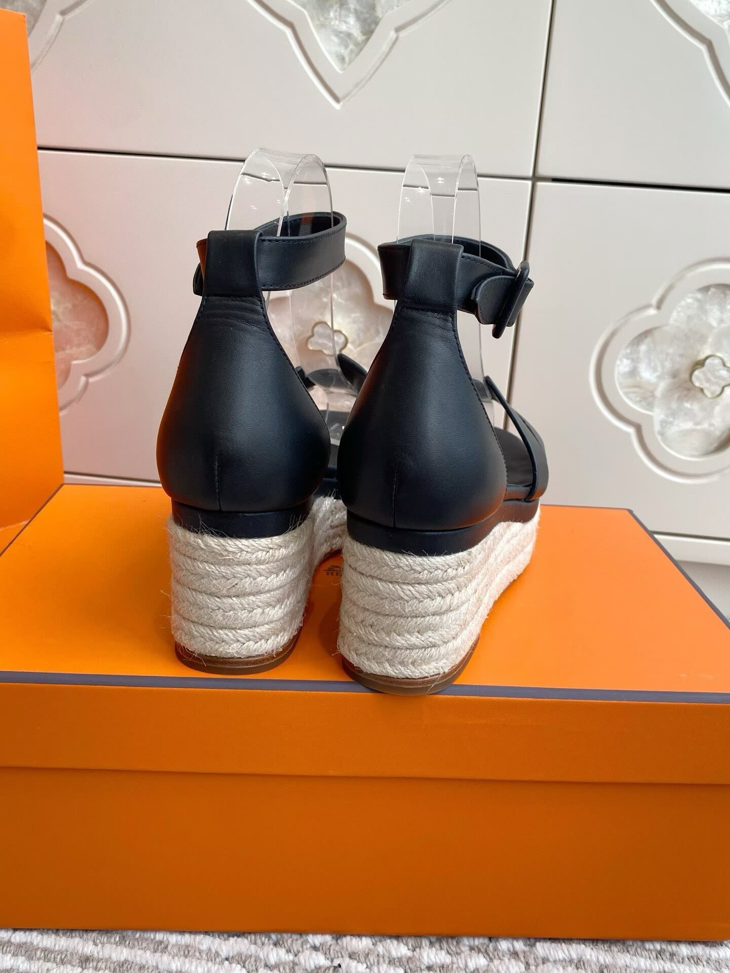 UA Hermès Elda Spanish Woven Shoes