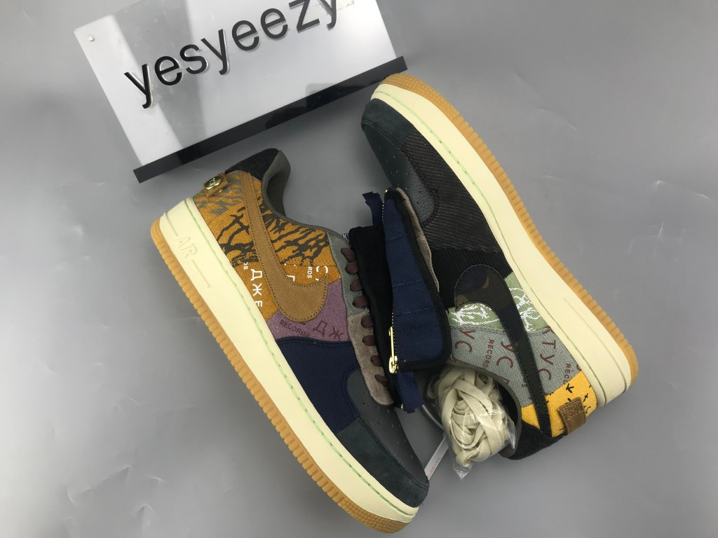 UA TRAVIS SCOTT X NIKE AIR FORCE 1 LOW "CACTUS JACK"